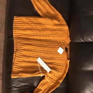 Lumiere Womens Sweater 3/4 sleeve